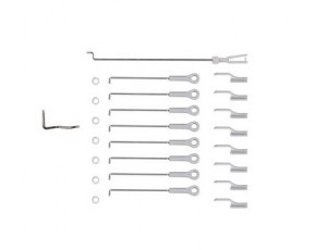 FMS A-10 V2 Twin 70mm EDF Jet Pushrod Set